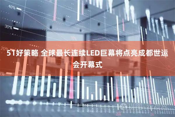 51好策略 全球最长连续LED巨幕将点亮成都世运会开幕式
